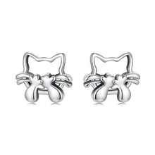 Load image into Gallery viewer, Cat Twin Earrings
