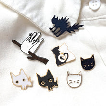 Load image into Gallery viewer, Selection of Cat Brooches/Pins
