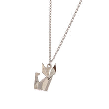 Load image into Gallery viewer, Silver Cat Necklace
