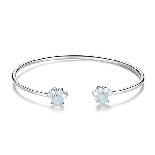 Opal Paw Bangle