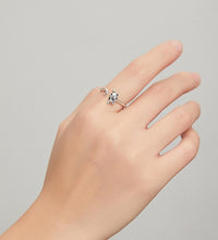Load image into Gallery viewer, Sterling Silver Cute Tail Cat Ring

