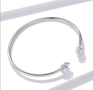 Opal Paw Bangle